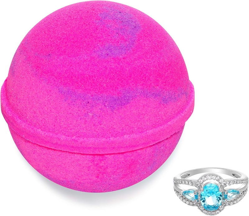 Jackpot Candles Bath Bomb with Ring Inside Love Potion Extra Large 10 oz Made in USA Ring Size 5 - Image 4