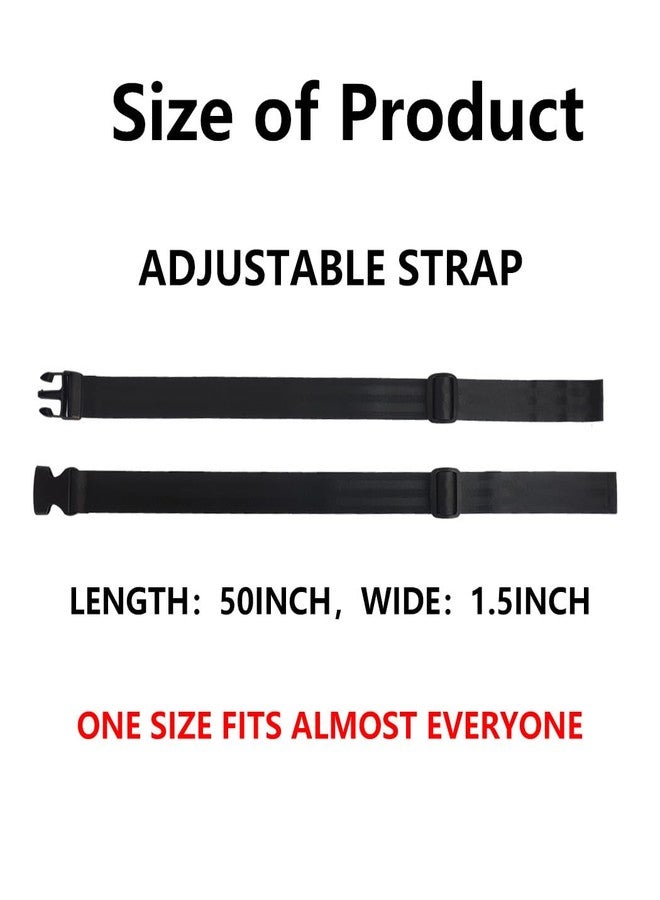 nsgglecher GY1121AB Shower Belt Anti-Slip Strap, Black, Suitable for Most Bath Chair Wheelchair, Care Supplier for Elderly Disabled Bedridden Pregnant - Image 2