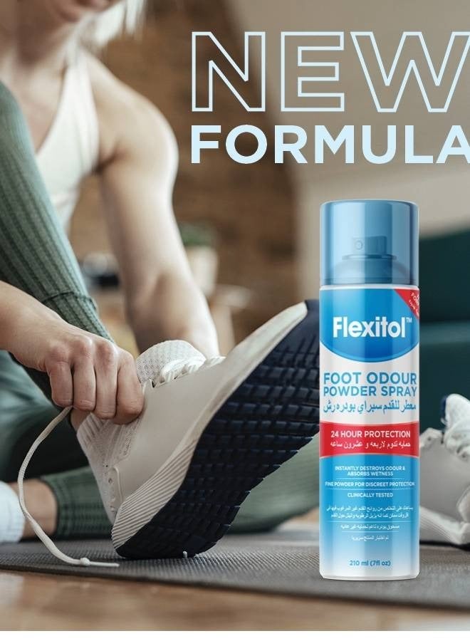 Flexitol Foot Powder Spray For Odour 210 Ml - Image 2