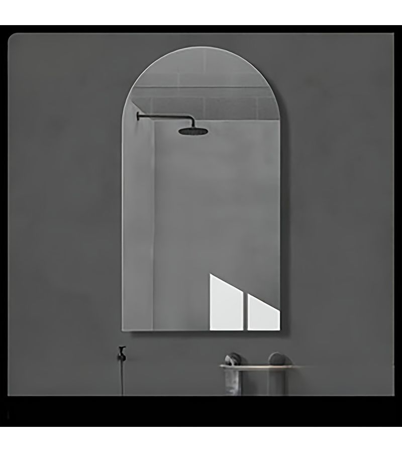 Acrylic HD Arched Mirror 30x50cm Scratch Resistant Self Adhesive Lightweight For Bathroom Vanity Wardrobe Dressing Room - Image 3