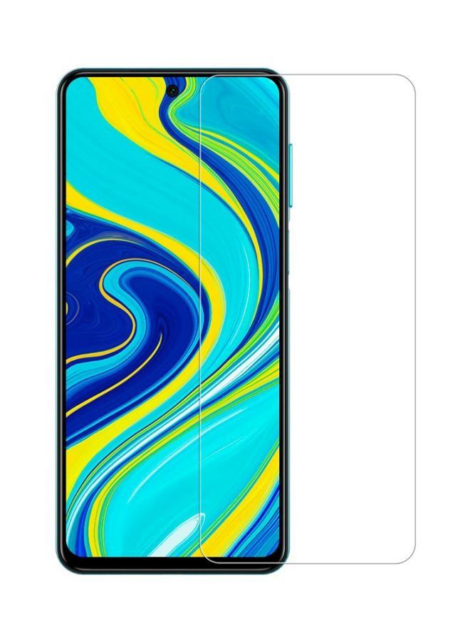 واقي شاشة من الزجاج المقوى لهاتف Xiaomi Redmi Note 9S / Note 9 Pro شفاف - Image 1