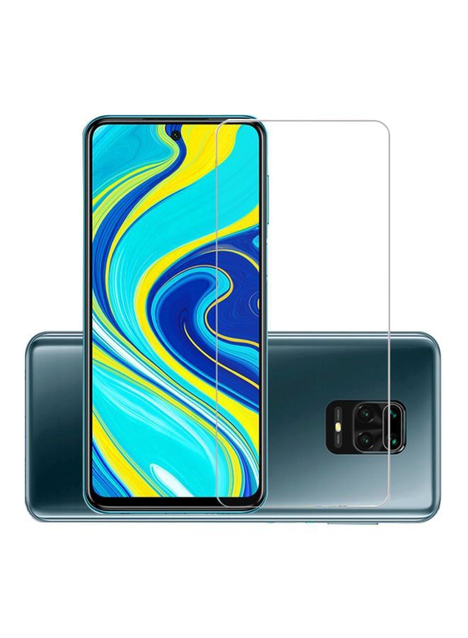 واقي شاشة من الزجاج المقوى لهاتف Xiaomi Redmi Note 9S / Note 9 Pro شفاف - Image 3