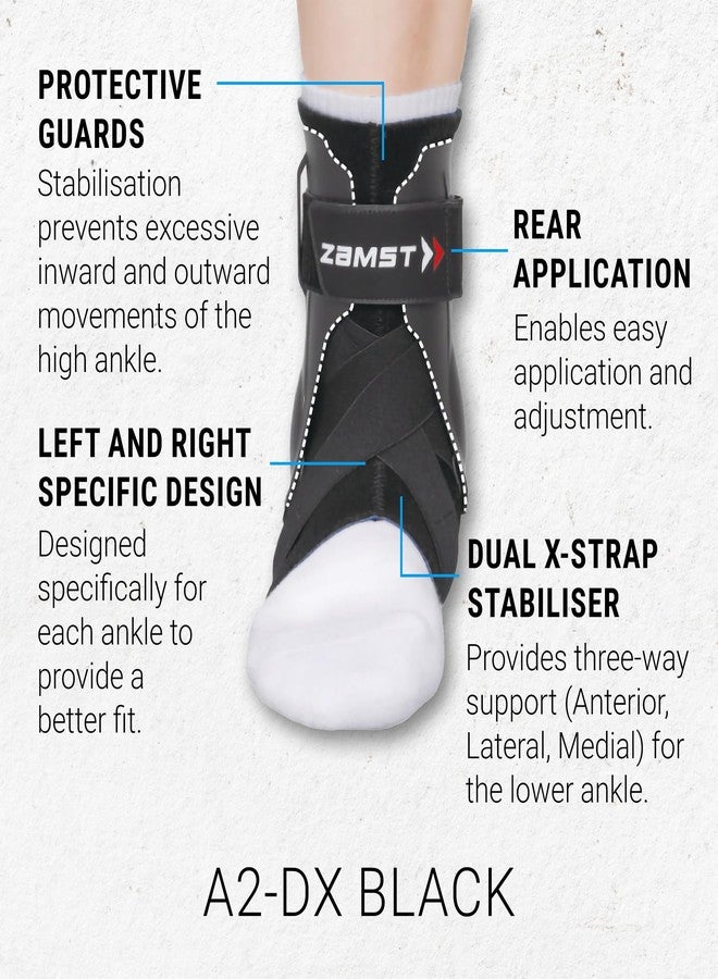 Zamst Premium Ankle Brace (DZT6001LL), Japanese Collaboration, Adjustable Compression Sleeve for Sports, Heel Pain & Plantar Fasciitis Relief, Left Ankle, Large, Pack of 1 - Image 3