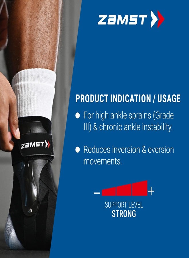 Zamst Premium Ankle Brace (DZT6001LL), Japanese Collaboration, Adjustable Compression Sleeve for Sports, Heel Pain & Plantar Fasciitis Relief, Left Ankle, Large, Pack of 1 - Image 5