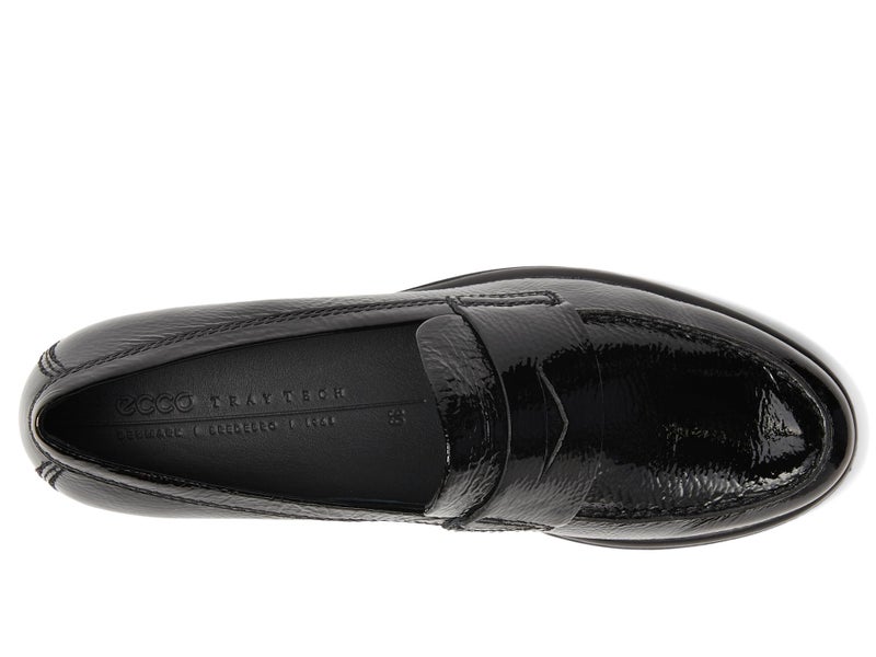 ECCO حذاء لوفر نسائي من ECCO مودترى، أسود لامع، 10-10.5 - Image 2