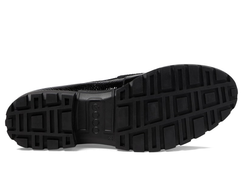 ECCO حذاء لوفر نسائي من ECCO مودترى، أسود لامع، 10-10.5 - Image 3