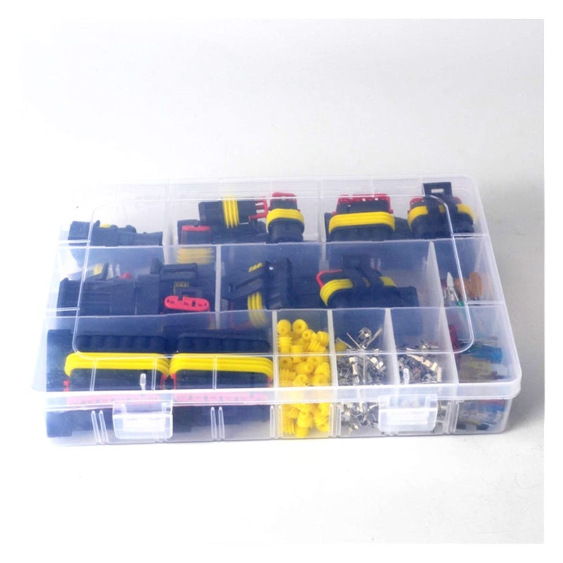 216Pcs Waterproof Automotive Wire Connector Plug Kit 1 To 6 Pin With Fuse - Image 5