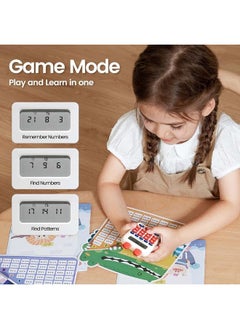 beiens beiens Learning Toys for 4+ Year olds, Math Games, Educational Toys for Addition, Subtraction, Division and Multiplication Game, Electronic Math Flash Cards  - Image 1