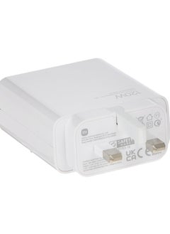 Generic 67W Fast Charging Power Adapter for Xiaomi Mi 12/13T, Mi 9T Pro, Poco, Black Shark 5, Mi 13/12T/11T/10T Pro, Note 11 Pro 5G & More (White)  - Image 2