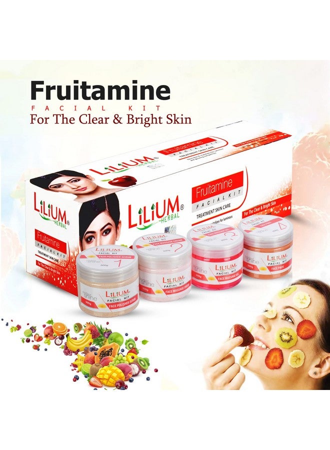 Lilium Fresh Fruit Facial Kit, 2kg | 4 Step Complete Skin Care - Image 2