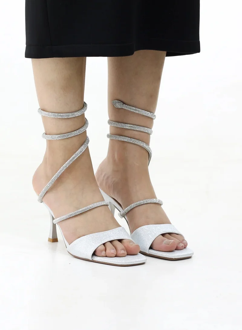 LAMARAPARIS FLANCO OPEN TOE EITH STILETTO HEEL