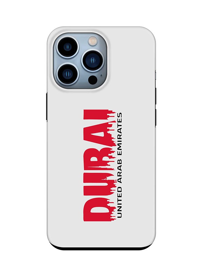 Stylizedd Tough Pro Case for iPhone 15 Pro Dual Layer Hybrid PC TPU Customized Mobile Cover Matte Finish Phone Case - Dubai Horizon - Image 1