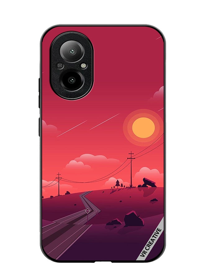 VR CREATIVE Protective Case Cover For Realme C67 4G Nature Design Multicolour - Image 1