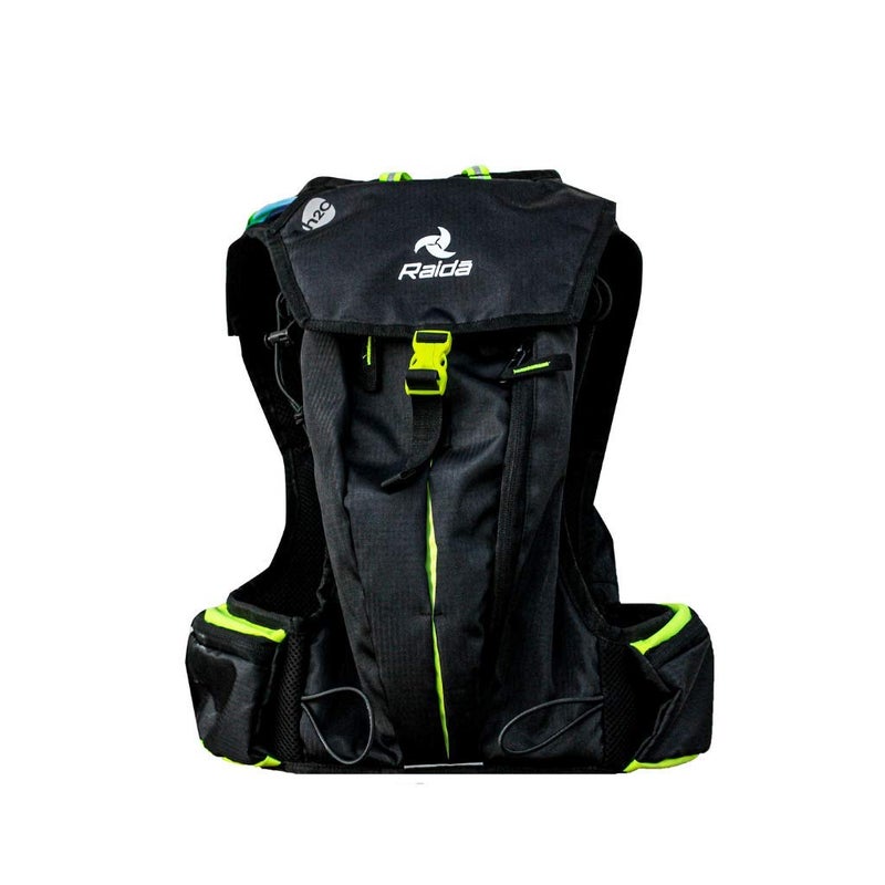Raida Hydration Bag with 2L BPA-Free Bladder | No Movement While Riding | Ultra-Lightweight | Multi-Compartment | Built for Hiking, Biking, Camping & Outdoor Sports - Image 2