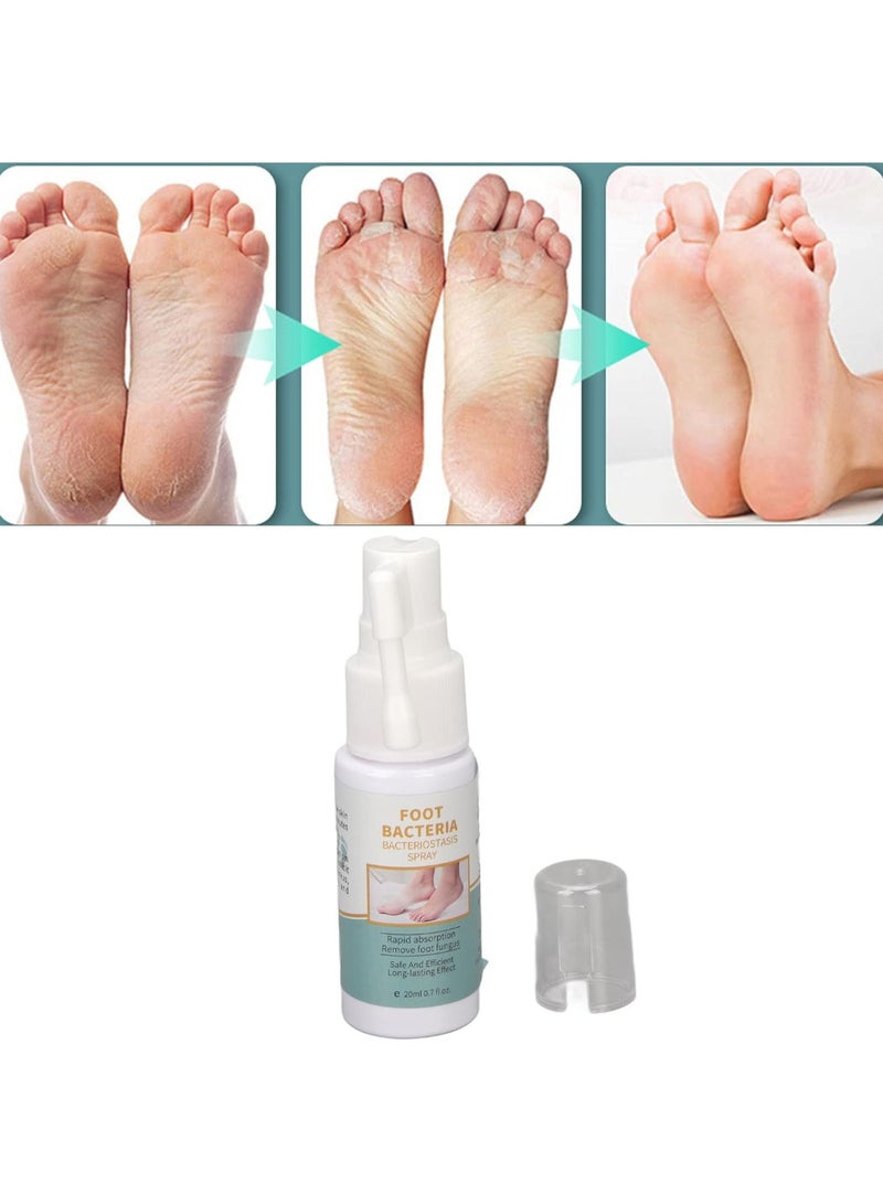 DubaiGallery Foot Care Spray Inhibits Beriberi Deodorizes Relieves Itching Peeling Dryness Ulceration Moisturizing Healthy Skin Care 30ml - Image 4