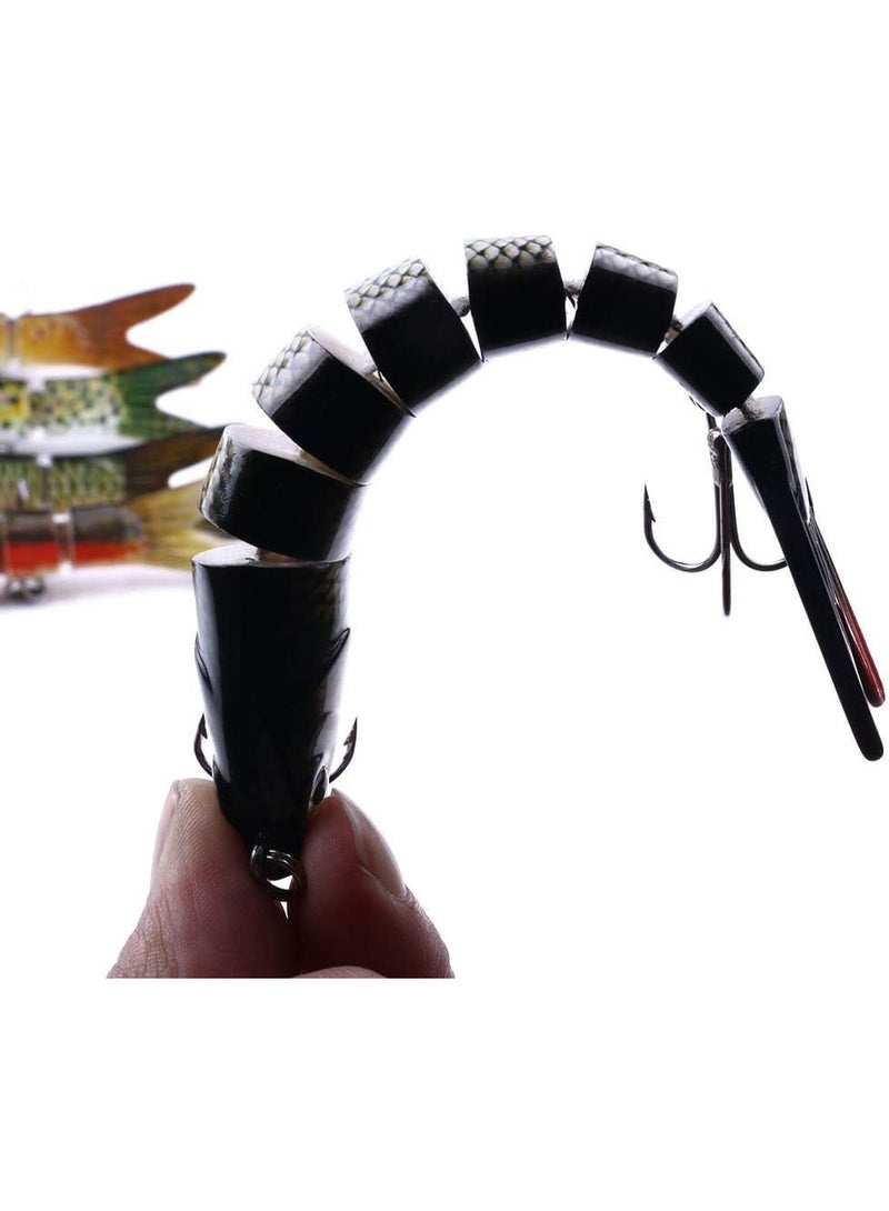 Generic 5pcs Fishing Lures, Multi-color Fish Attractant, 3D Eyes, 13.7cm Length, 27g Weight  - Image 2