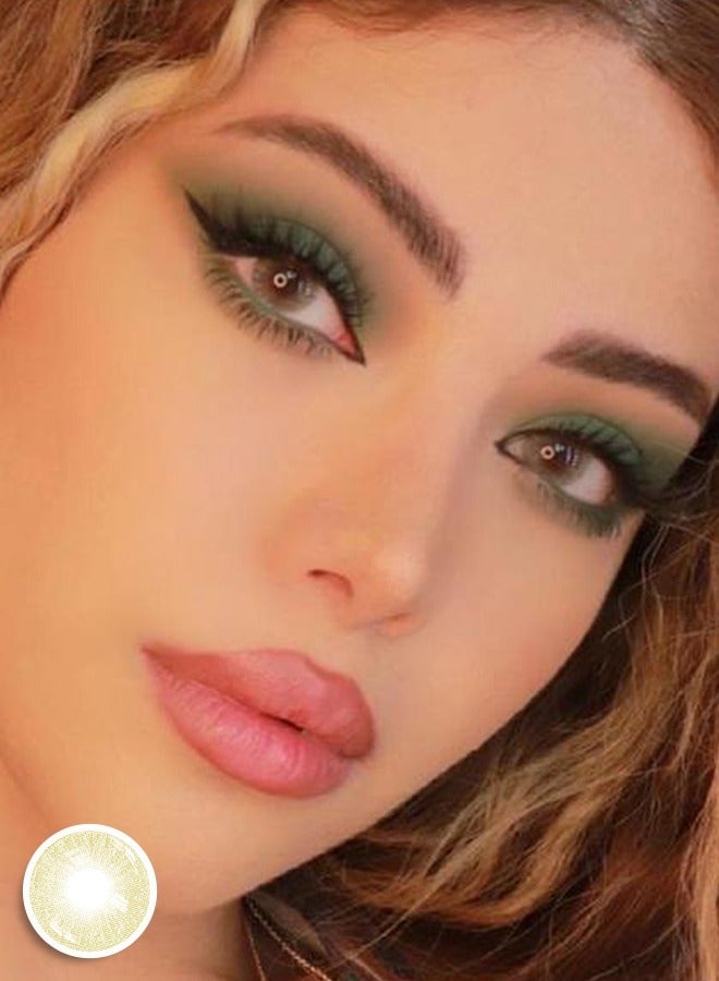 Freshlady Colored Contact Lenses Lime 14.20mm Yearly Disposable for Daily Wear - Image 5