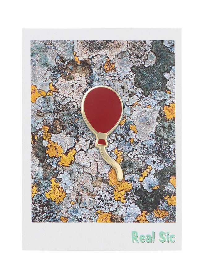 REAL SIC Balloon Pin - Celebration, Bridal & Baby Shower, Enamel Pin/Party Favor in Variety of Colors - Lapel/Brooch Jewlery Balloon Pin with Real Gold Plating (Red) - Image 4