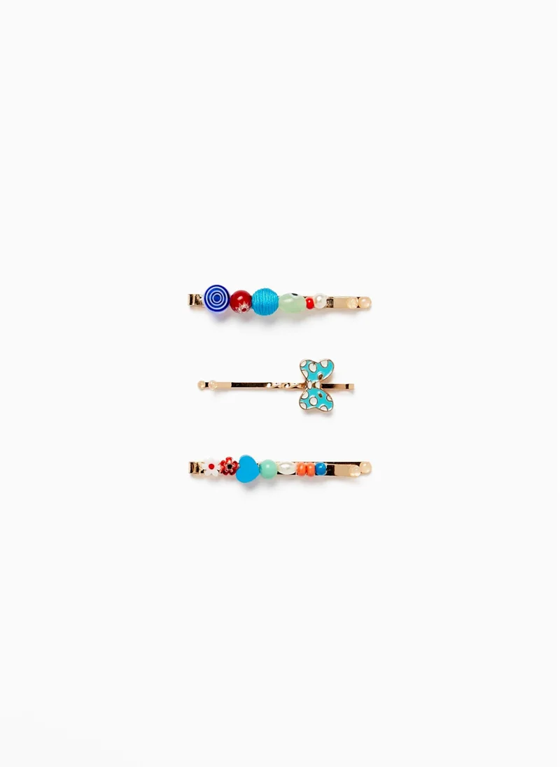 زيبي Zippy Pack 3 Hair Clips For Babies And Girls Butterfly