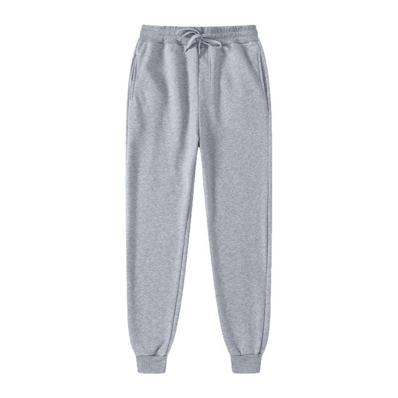 Casual Sports Straight Pants Mens Autumn 2024 New Oversize Plus Size Fashionable Brand Loose Simple Skinless Pants Light gray 