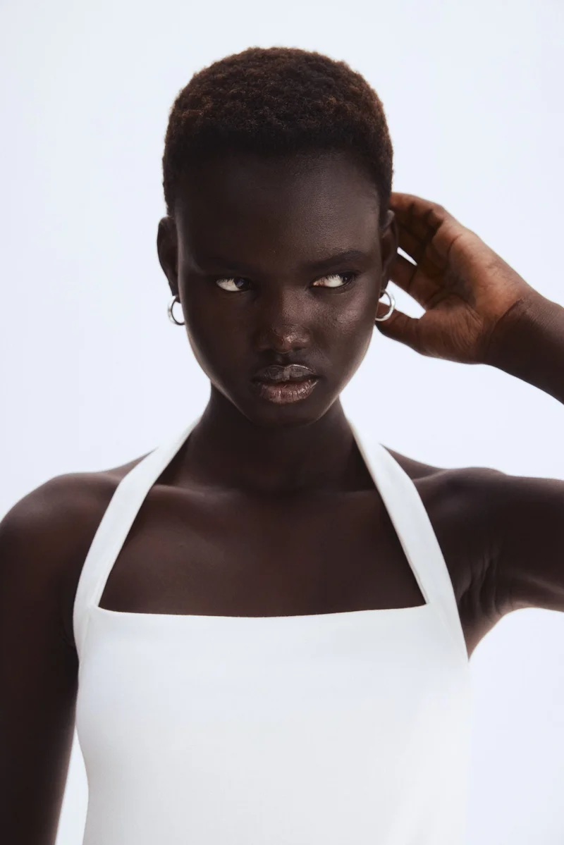 H&M Halterneck vest top