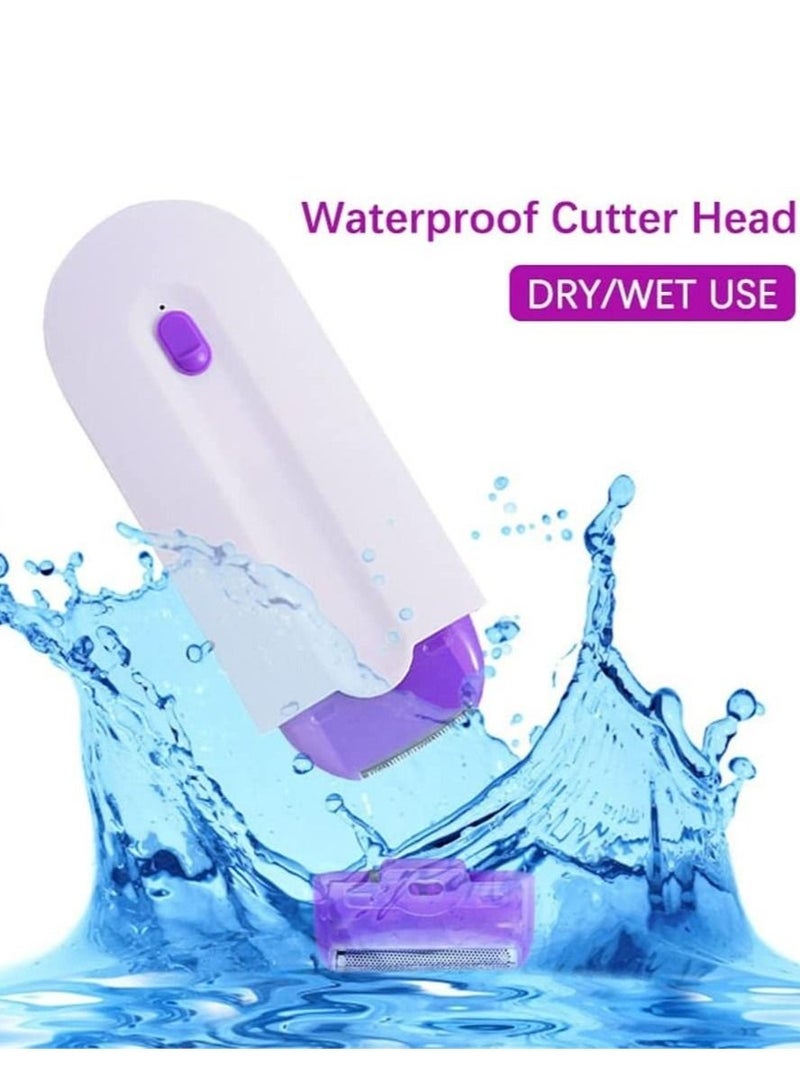 ELTRAZONE Smooth Touch Rechargeable Hair Removal Epilator - Painless Instant Hair Remover with Razor Sensor Light Technology  - Image 3