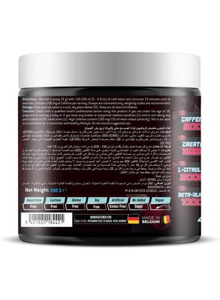 Triple Power Ultimate Pre Workout Watermelon 48 Servings, Creatine Monohydrate, Citrulline Malate, Beta Alanine, Caffeine, Taurine, B Vitamins, Energy, Endurance & Performance Support - view 2