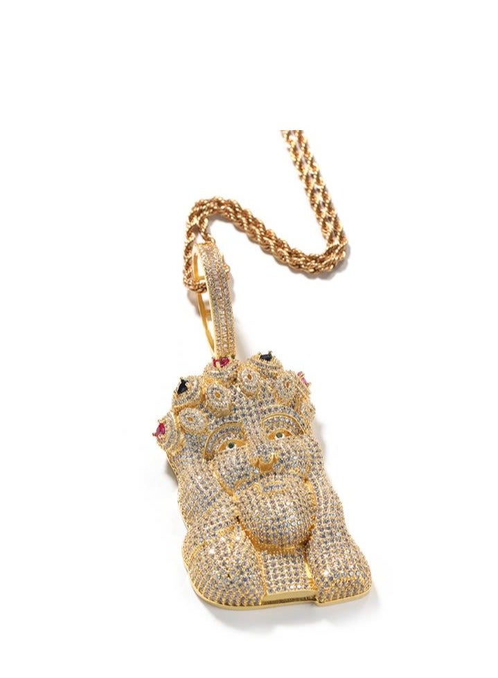 Gem قلادة عصرية للرجال  - Image 1