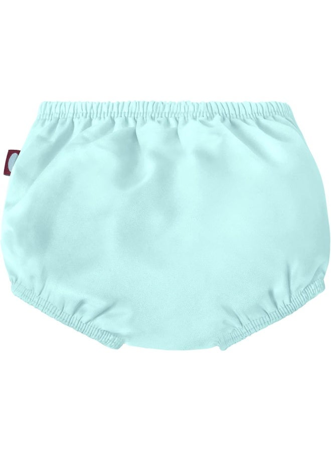 City Threads Baby Girls' and Boys' Swim Diaper Cover Reusable Leakproof for Swimming Pool Lessons Beach, Charcoal, 0-3 Months - Image 2