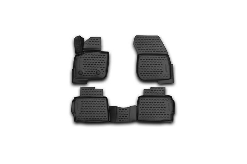 Element EXP.Orig.3D.16.66.210k 3D Rubber Floor Mats for Ford Mondeo 2014-Set of 4, Black, Personalizzati - Image 1