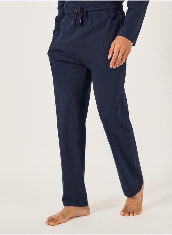 Styli Solid Long Sleeves Hoodie and Pyjama Set  - Image 4