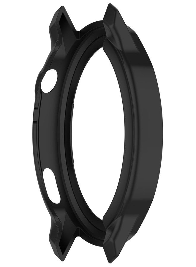 FanTEK Compatible with Garmin Venu 4 45mm Smart Watch TPU Cases, Soft Frame Protective Cover Scratch Resistant Shock Absorbing Case, Black - Image 5
