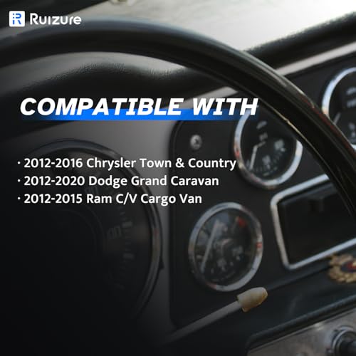 Ruizure Rear ABS Wheel Speed Sensor Left Right fit for 2012 2013 2014 2015 2016 Chrysler Town & Country, 2012-2020 Dodge Grand Caravan, 2012-2015 Ram C/V Cargo Van, Driver Passenger Side, 2pcs - Image 2