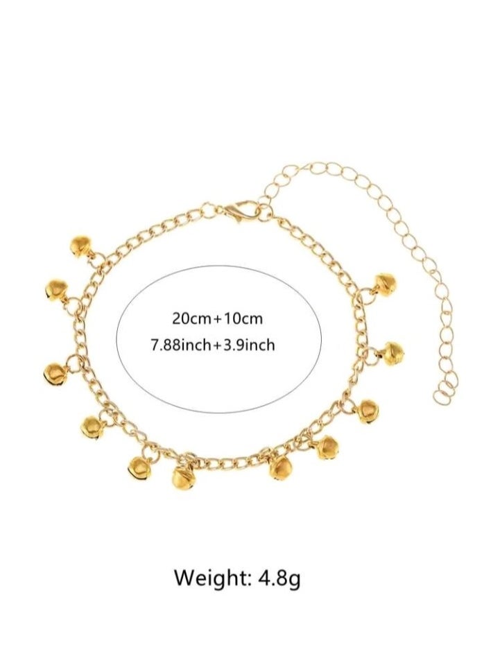 Jewelry For Life - Trendy Gold Plated Anklet For Women - Image 1