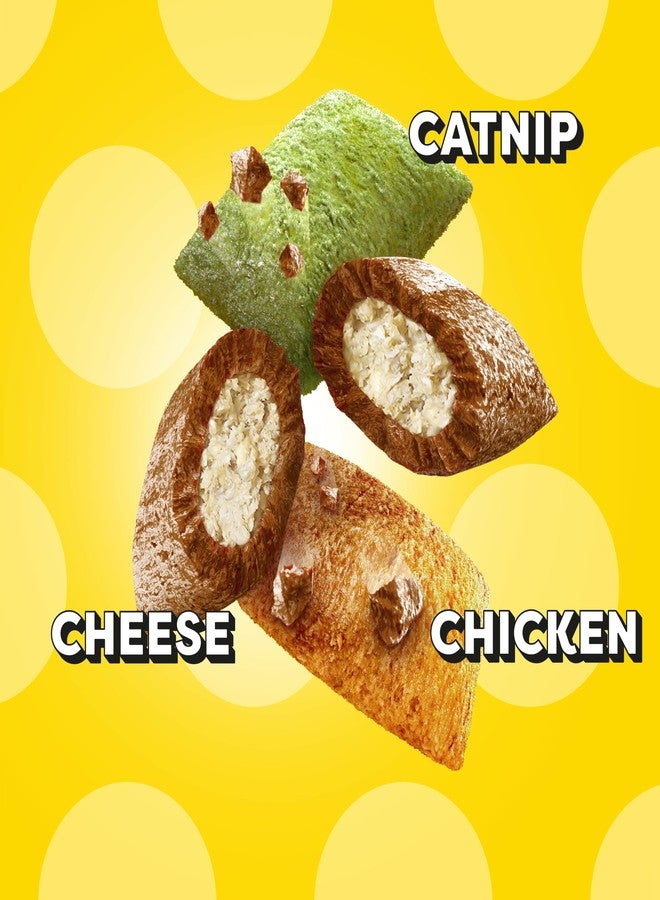 Temptations MixUps Catnip Fever Flavor Crunchy and Soft Cat Treats, 30 oz. Tub - Image 3