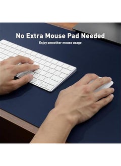 Leather Desk Pad Protector,Mouse Pad,Office Desk Mat, Non-Slip PU Leather Desk Blotter,Laptop Desk Pad,Waterproof Desk Writing Pad for Office and Home (Dark Blue, 70x40cm) - pzsku/Z3DEA7F049A3A2D566455Z/45/_/1725563710/e6366eeb-b8eb-494f-80d4-bac0039bfe65