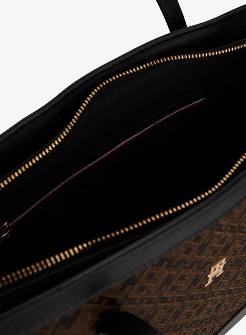 TOMMY HILFIGER Logo Jacquard Tote - Image 5