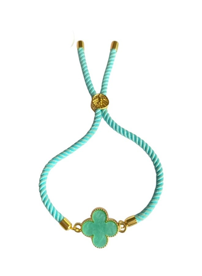 ARTIFICIAL TREE Syk Blue Beautiful Flower Bracelet For Women & Girls 2 Piece (AT GIRLS BRCT 063) - Image 1