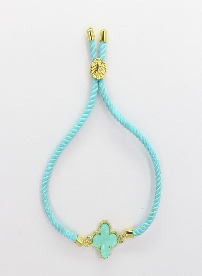 ARTIFICIAL TREE Syk Blue Beautiful Flower Bracelet For Women & Girls 2 Piece (AT GIRLS BRCT 063) - Image 2