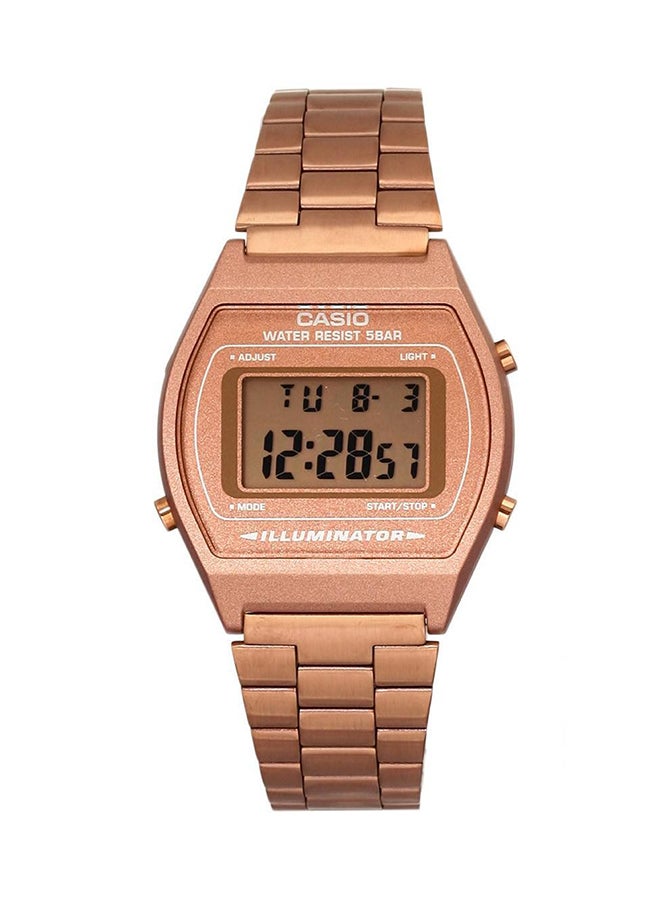 CASIO Women Vintage Digital Watch B640WC-5ADF - 39 mm - Rose Gold - Image 1