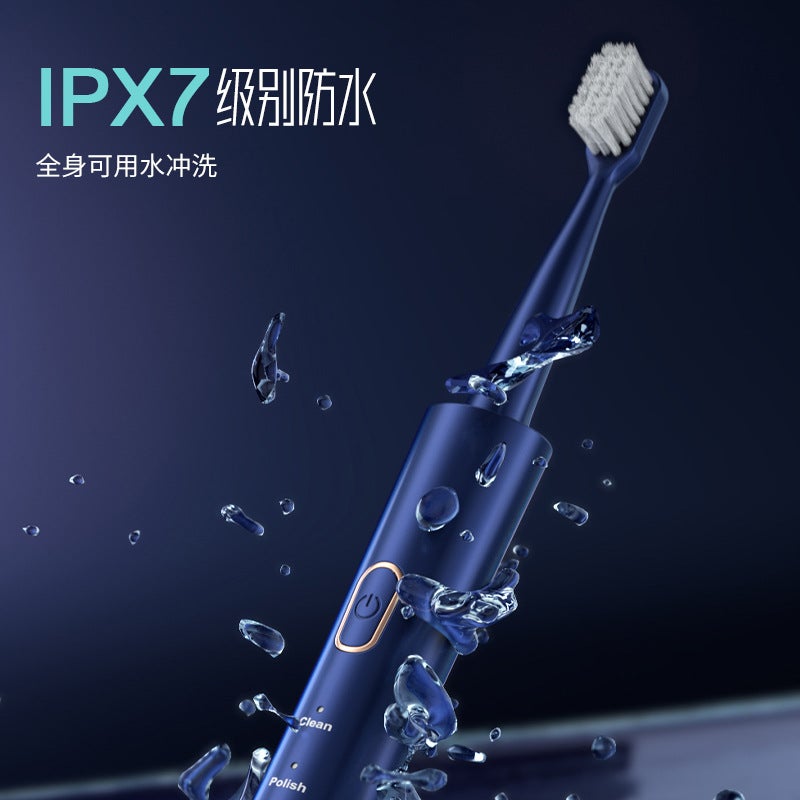 Manufacturer New Electric Toothbrush For Adults, 5-Speed Model, Soft-Bristle Electric Toothbrush With 6 Brush Heads - Image 5