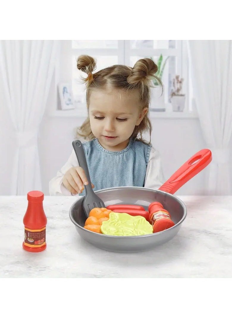 Generic - Little Chef, Big Kitchen! Realistic Food Play Set for Kids - Image 1