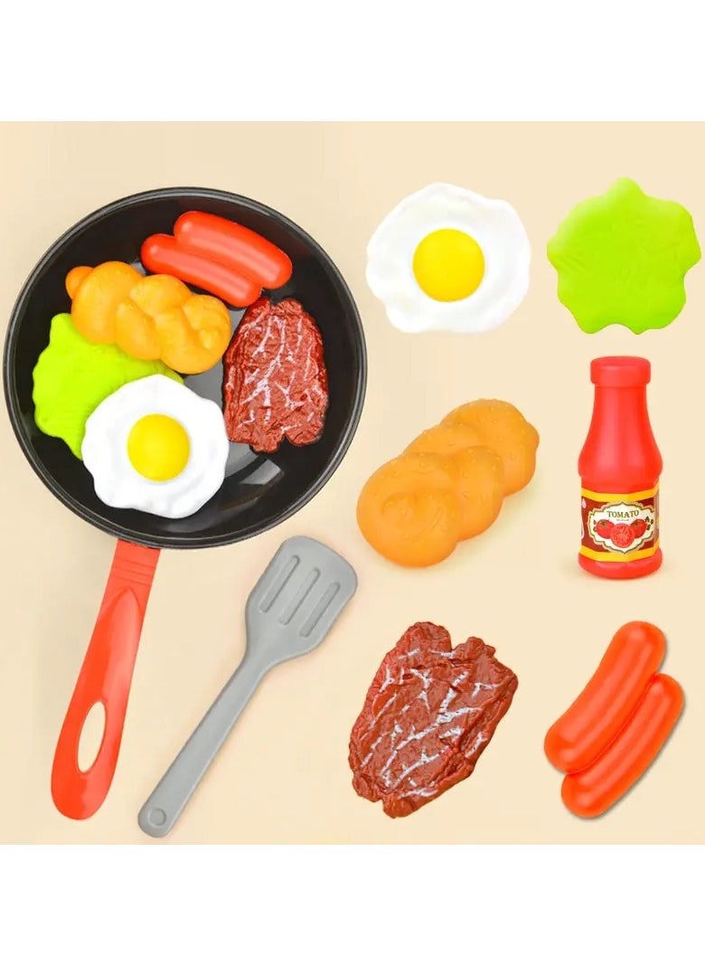 Generic - Little Chef, Big Kitchen! Realistic Food Play Set for Kids - Image 1