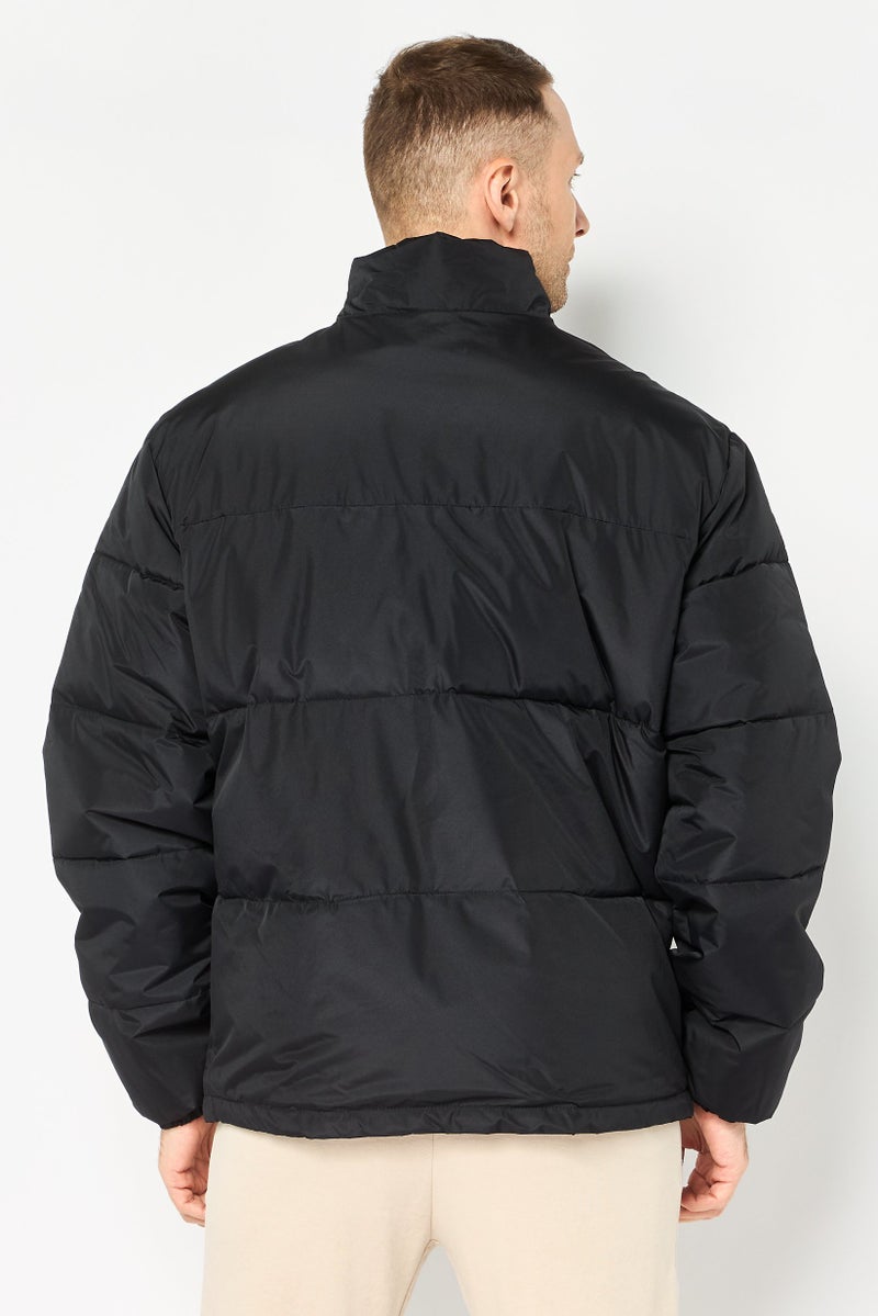 Hummel Men Sportswear Fit Long Sleeve Outdoor Jacket, Black - Image 3