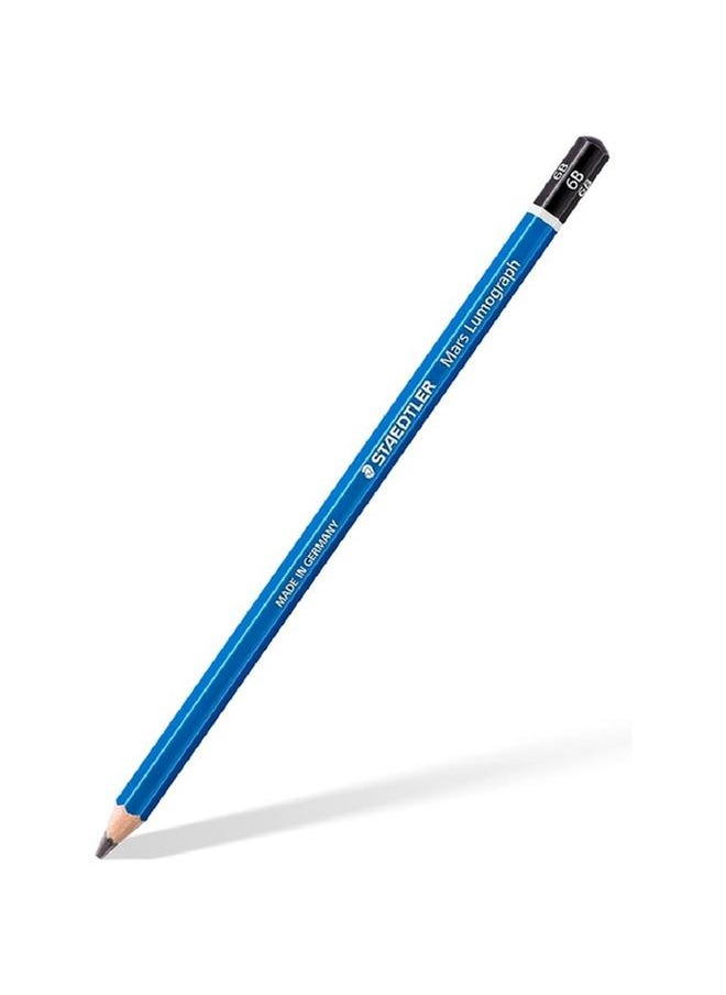 STAEDTLER - 12-Piece Mars Lumograph Black Pencil Set Assorted Color ST-100-G12. - Image 1
