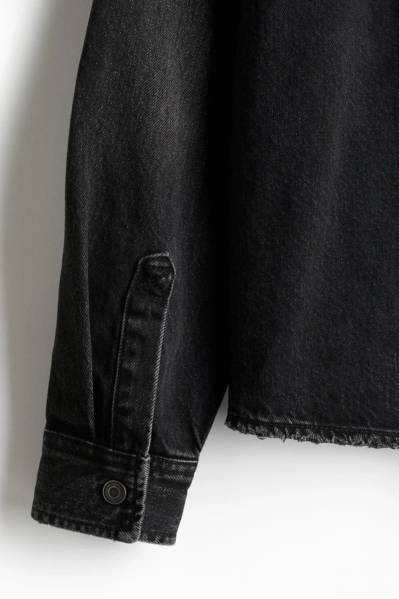 H&M Boxy Fit Denim shirt