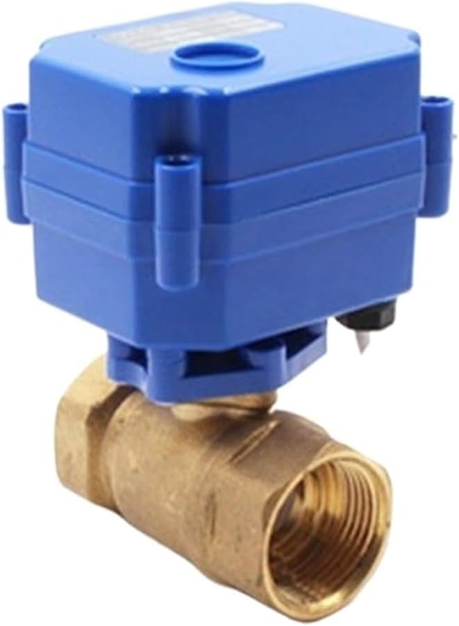 Brass Two Way Electric Ball Valve DN20 DC5V CR01 Motorized Water Valve - Image 2