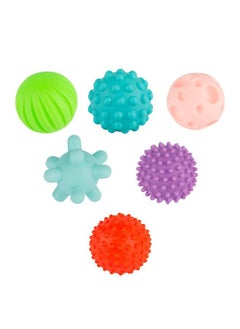 Haidue 6 Pcs Textured Balls Set With Storage Box  - Image 1