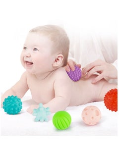 Haidue 6 Pcs Textured Balls Set With Storage Box  - Image 2