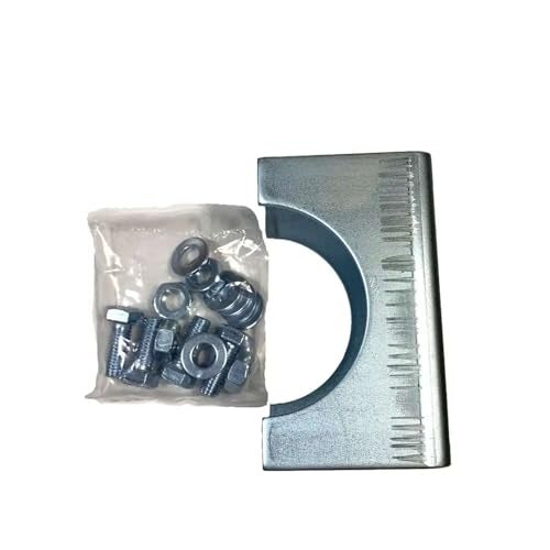 Ghost Controls AX3R Round Post Adapter Brackets to Adapt to 3 inch Round Steel Posts for Automatic Gate Opener Systems - Image 2